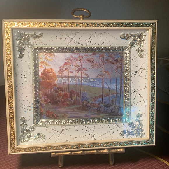 Art  Scenery Picture  Gold / Silver/White Frame by Eric Scott - Picture 3 of 10